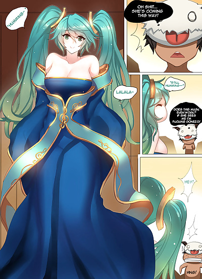 League of Legends sona Hentai and XXX sona LoL Comics - Page 1