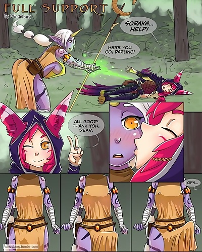 League Of Legends Shemale - League of Legends shemale Hentai and XXX shemale LoL Comics - Page 1